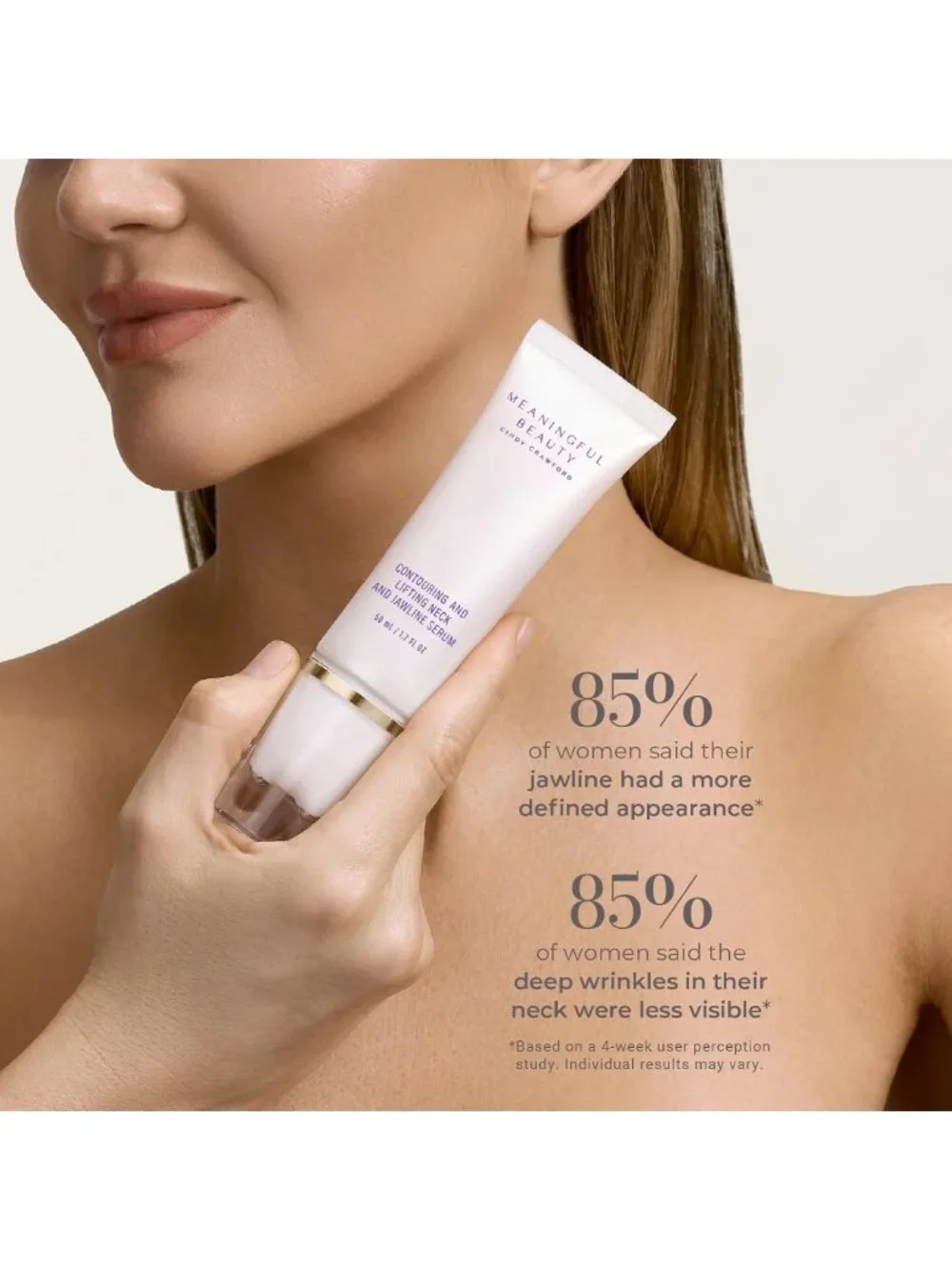 Contouring & Lifting Neck & Jawline Serum - Firming Anti-Aging Treatment, 1.7